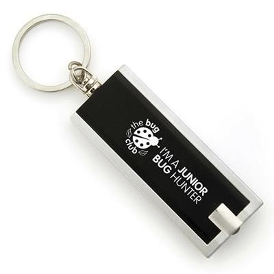 DHAKA KEYRING TORCH LIGHT LIGHT in Black