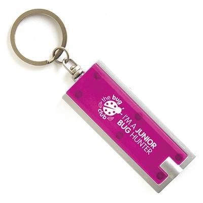 DHAKA KEYRING TORCH LIGHT LIGHT in Pink