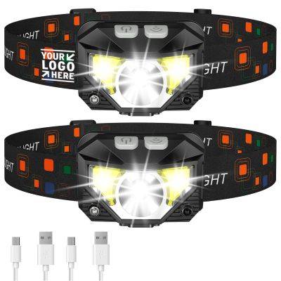 HEADLAMP 1200 LUMEN ULTRA-LIGHT BRIGHT LED RECHARGEABLE HEADLIGHT