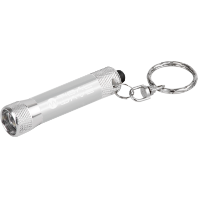 LUMINO TORCH KEYRING SILVER