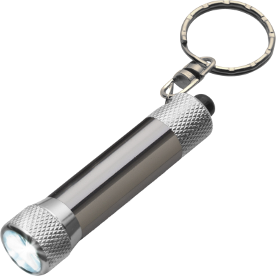 PEN SHAPE SCREWDRIVER SET AND TORCH in Grey