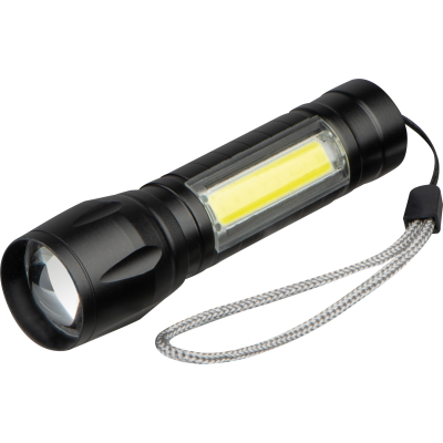 RECHARGEABLE TORCH TOKYO in Black 