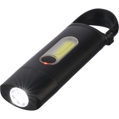 RECYCLED MINI TORCH in Black