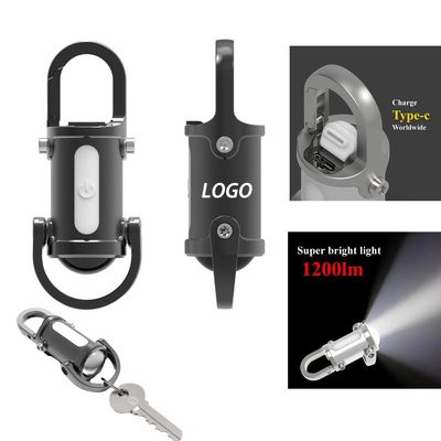 WATERPROOF KEYRING CHAIN TORCH