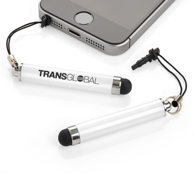WHITE TOUCH SCREEN STYLUS