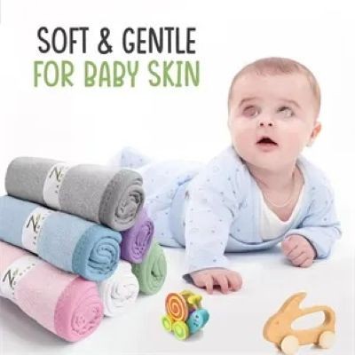 BAMBOO FIBER BABY WASHCLOTH TOWEL