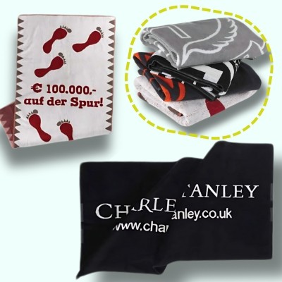 BEACH TOWEL – JACQUARD WOVEN BI-COLOUR