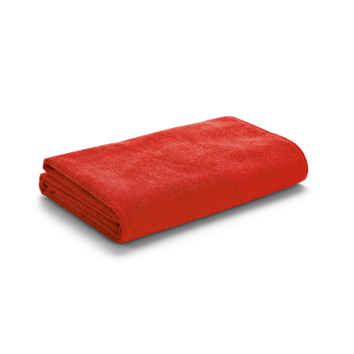 CALIFORNIA MICROFIBRE BEACH TOWEL in Red