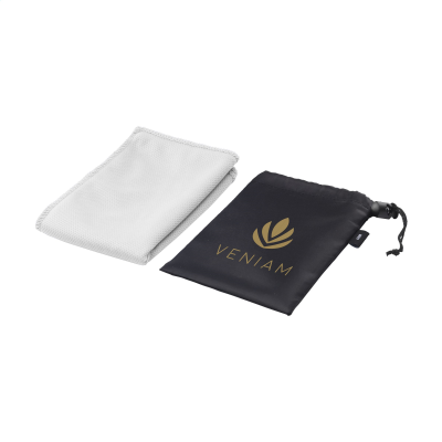 COOLDOWN GRS RPET SPORTS COOLING TOWEL in White