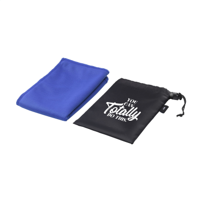 COOLDOWN RPET SPORTS COOLING TOWEL in Blue