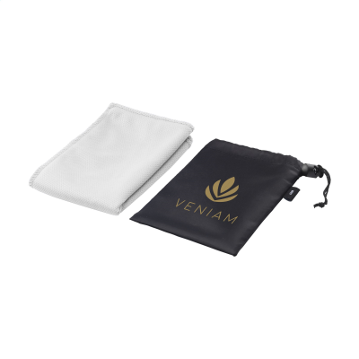 COOLDOWN RPET SPORTS COOLING TOWEL in White