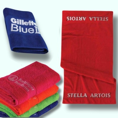 JACQUARD BORDURE WOVEN TERRY TOWEL – SOLID COLOUR