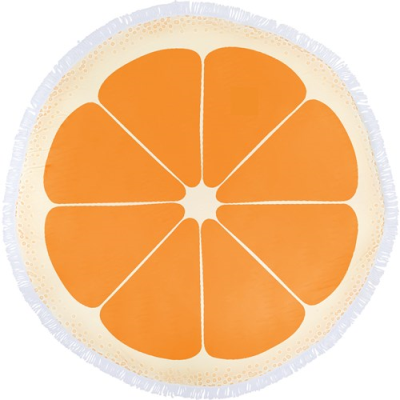 MICROFIBRE BEACH TOWEL in Orange