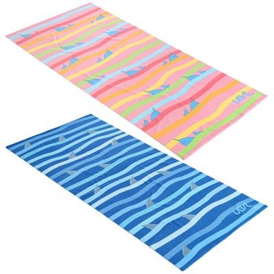 PRINTED MICROFIBRE BEACH TOWEL