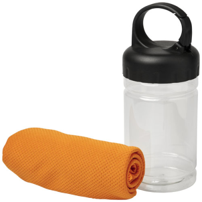 REMY COOLING TOWEL in Pet Container in Orange