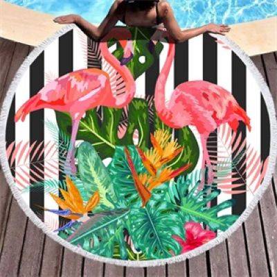 ROUND BEACH TOWEL