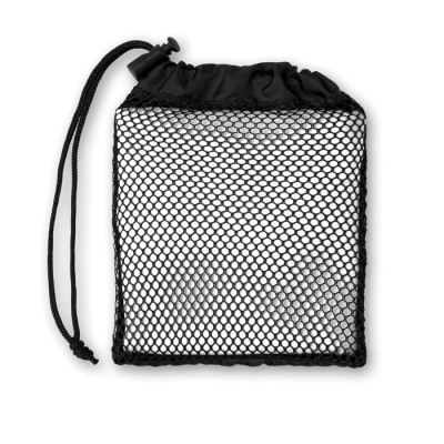 SPORTS TOWEL with Pouch in White