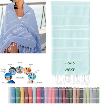 TASSEL BATH TOWEL - PROMOTIONAL CORPORATE GIFT