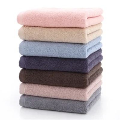 THICK PLUSH 100% COTTON TOWEL EMBROIDERY PRINTED LOGO - PROMOTIONAL CORPORATE GIFT