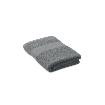 TOWEL ORGANIC COTTON 100X50CM in Grey