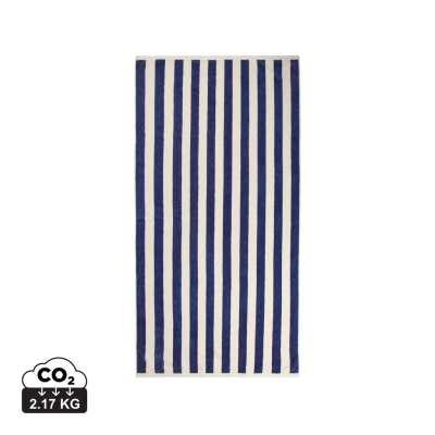 VINGA LAGOA GRS BEACH TOWEL in Navy, White