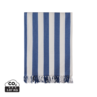 VINGA ORNOS GRS HAMMAM TOWEL in Blue, White