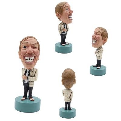 7 INCH RESIN BOBBLEHEAD DOLL