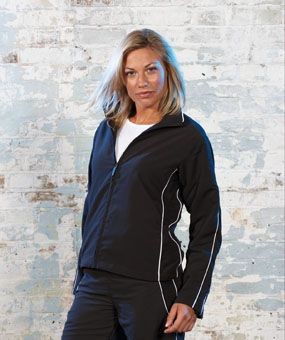 TOMBO TEAMWEAR LADIES TRACKSUIT TOP