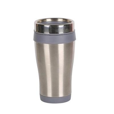 16 OZ THERMAL INSULATED STAINLESS STEEL METAL TRAVEL MUG