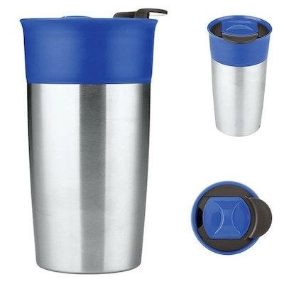 18 OZ TWO TONE DOUBLE WALL THERMAL INSULATED TUMBLER - PROMOTIONAL CORPORATE GIFT