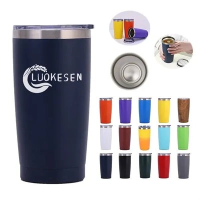 20 OZ CAR STAINLESS STEEL METAL THERMAL INSULATED MUG