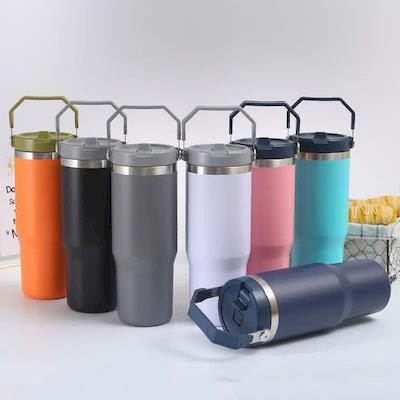30OZ STAINLESS STEEL METAL THERMAL INSULATED MUG