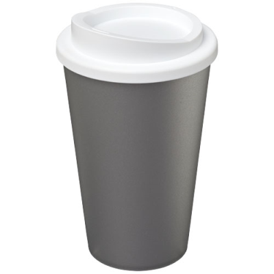 AMERICANO® 350 ML THERMAL INSULATED TUMBLER in Silver & White