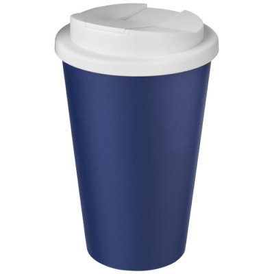 AMERICANO® 350 ML TUMBLER with Spill-Proof Lid in Blue & White
