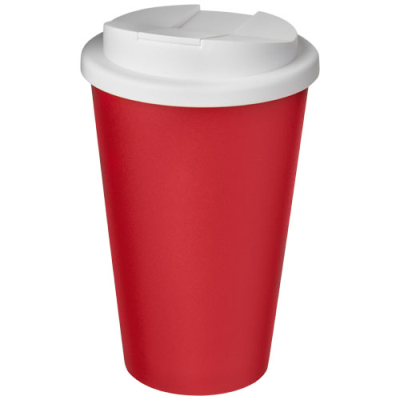 AMERICANO® 350 ML TUMBLER with Spill-Proof Lid in Red & White