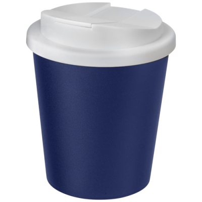 AMERICANO® ESPRESSO 250 ML TUMBLER with Spill-Proof Lid in Blue & White