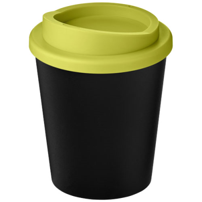 AMERICANO® ESPRESSO ECO 250 ML RECYCLED TUMBLER in Solid Black & Lime