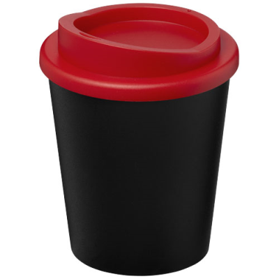 AMERICANO® ESPRESSO ECO 250 ML RECYCLED TUMBLER in Solid Black & Red