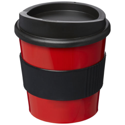 AMERICANO® PRIMO 250 ML TUMBLER with Grip in Red & Solid Black