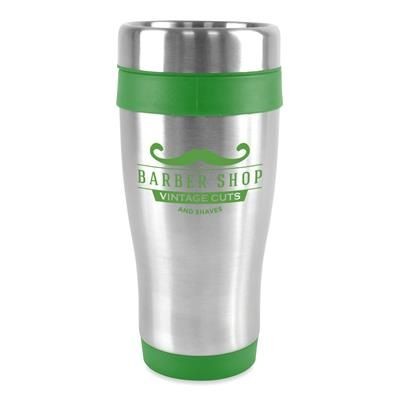 ANCOATS 400ML TUMBLER with Green Trim