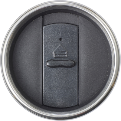 BAMBOO DOUBLE WALLED TRAVEL MUG (400ML) in Brown