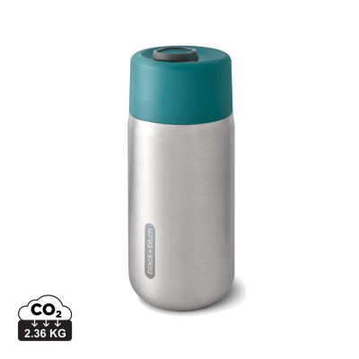BLACK+BLUM THERMAL INSULATED LEAKPROOF TRAVEL CUP STAINLESS STEEL METAL in Turquoise