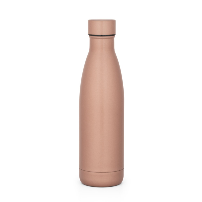 BUFFON 500 ML STAINLESS STEEL METAL THERMOS BOTTLE in Champagne