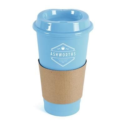 CAFÉ TAKE OUT MUG in Cyan