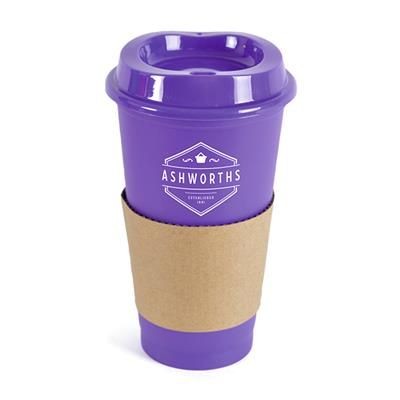 CAFÉ TAKE OUT MUG in Purple