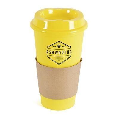 CAFÉ TAKE OUT MUG in Yellow