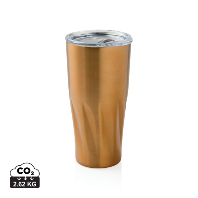 COPPER VACUUM THERMAL INSULATED TUMBLER in Gold