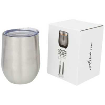 CORZO 350 ML COPPER VACUUM THERMAL INSULATED CUP in Silver