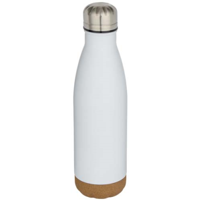 COVE 500 ML DOUBLE WALL INSULATED STAINLESS STEEL METAL WATER BOTTLE with Cork Details