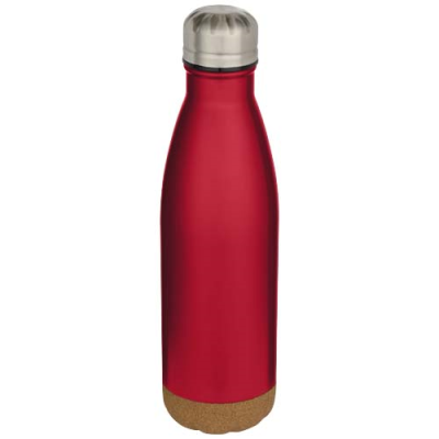COVE 500 ML DOUBLE WALLMETAL WATER BOTTLE with Cork Details